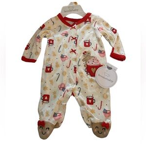 NWT Three Adorable Baby Outfits Holiday Christmas Girl Boy Clothing